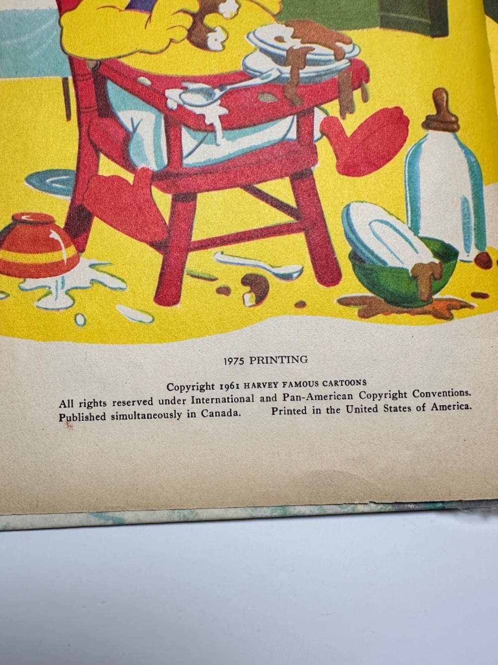 Vintage Baby Huey Wonder Book | Harvey Cartoons | Grosset & Dunlap | 1950s 1960s - Picture 5 of 16
